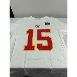 Patrick Mahomes Chiefs Nike Super Bowl LVIII Player Name Number Shirt size L